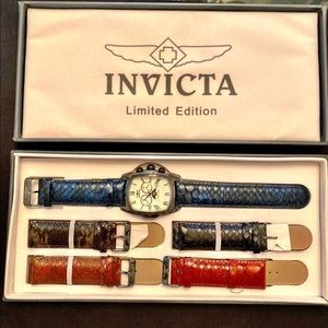 INVICTA GRAND LUPAH QUARTZ MOON PHASE WATCH